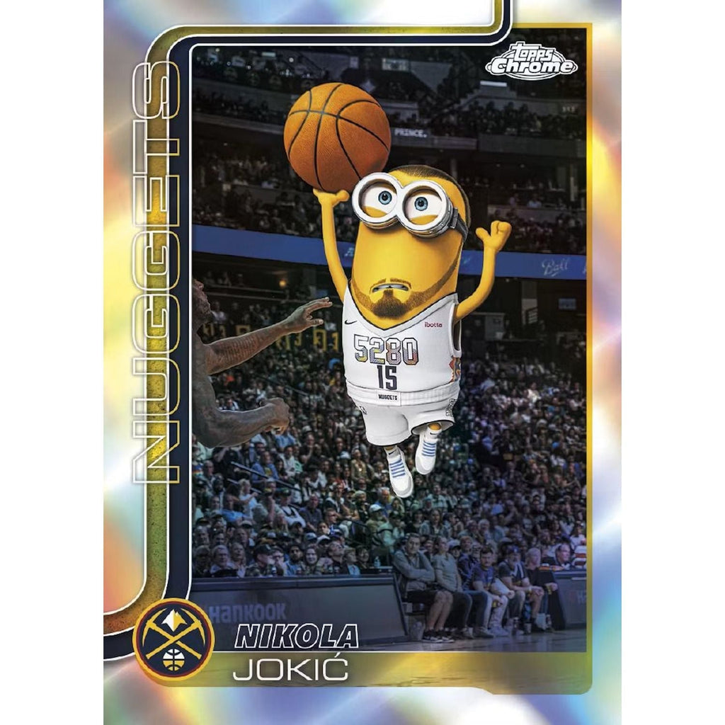 2025-26 Topps Chrome Update Series Basketball Jumbo Box