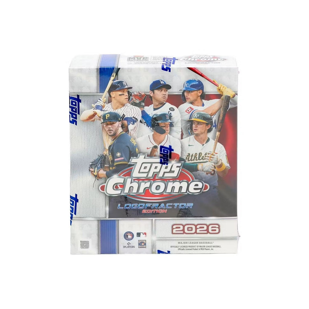 2026 Topps Chrome Baseball Logofractor Edition Box