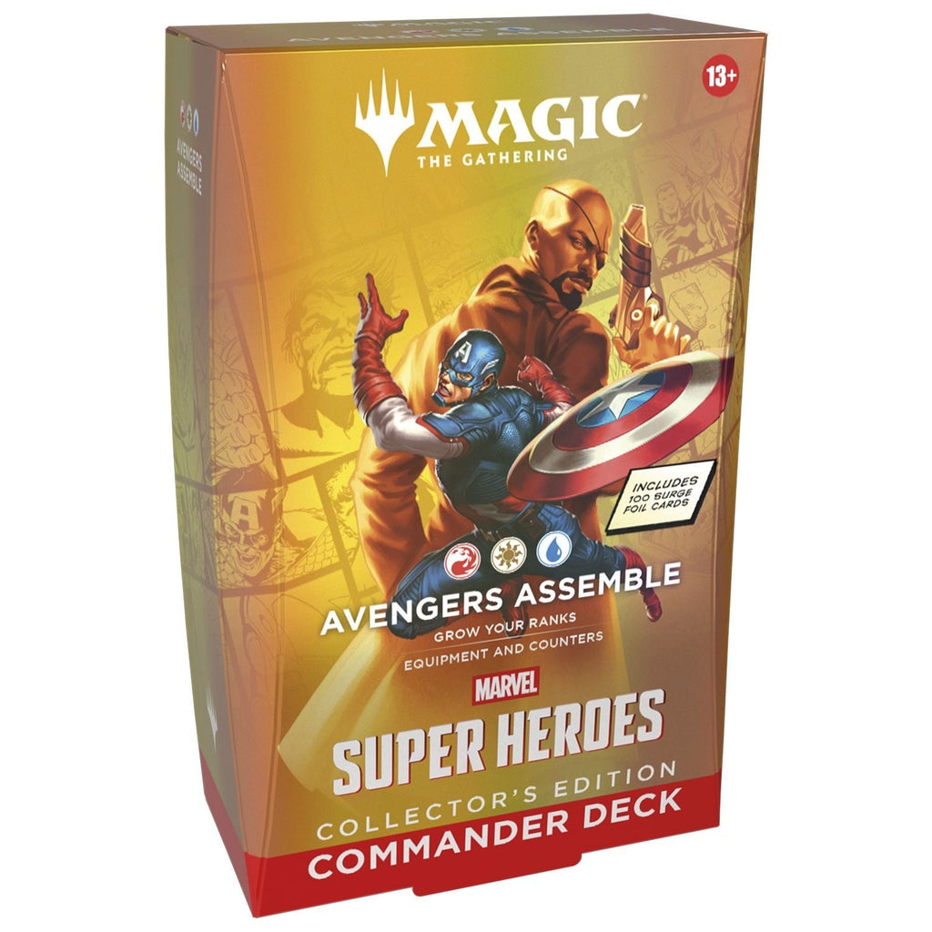Magic the Gathering: Marvel Super Heroes Collector Commander Deck Avengers Assemble