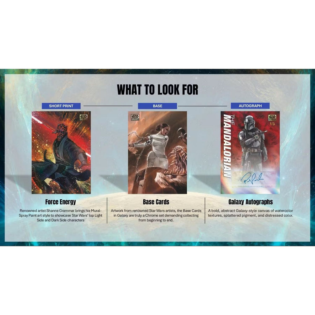 2026 Topps Star Wars Chrome Galaxy Hobby Box