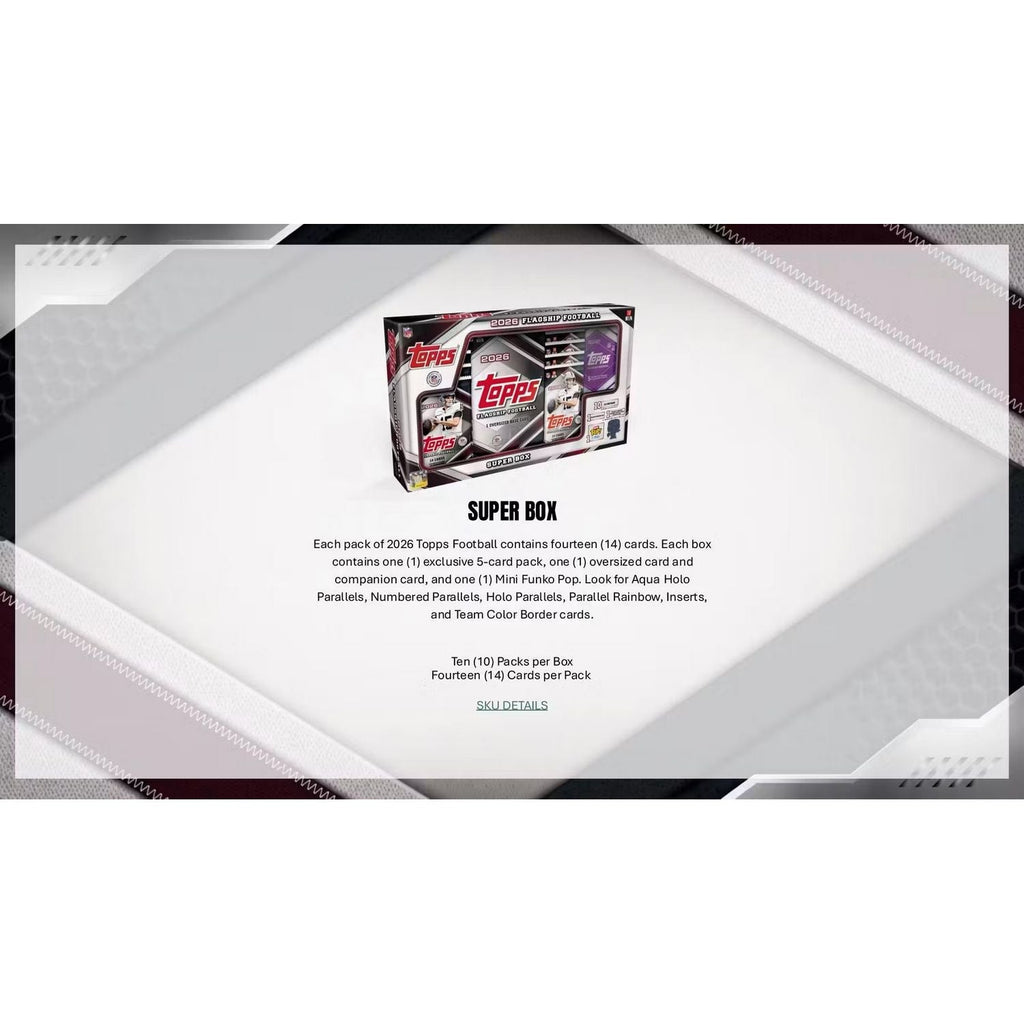 2026 Topps Flagship Football Hobby Box