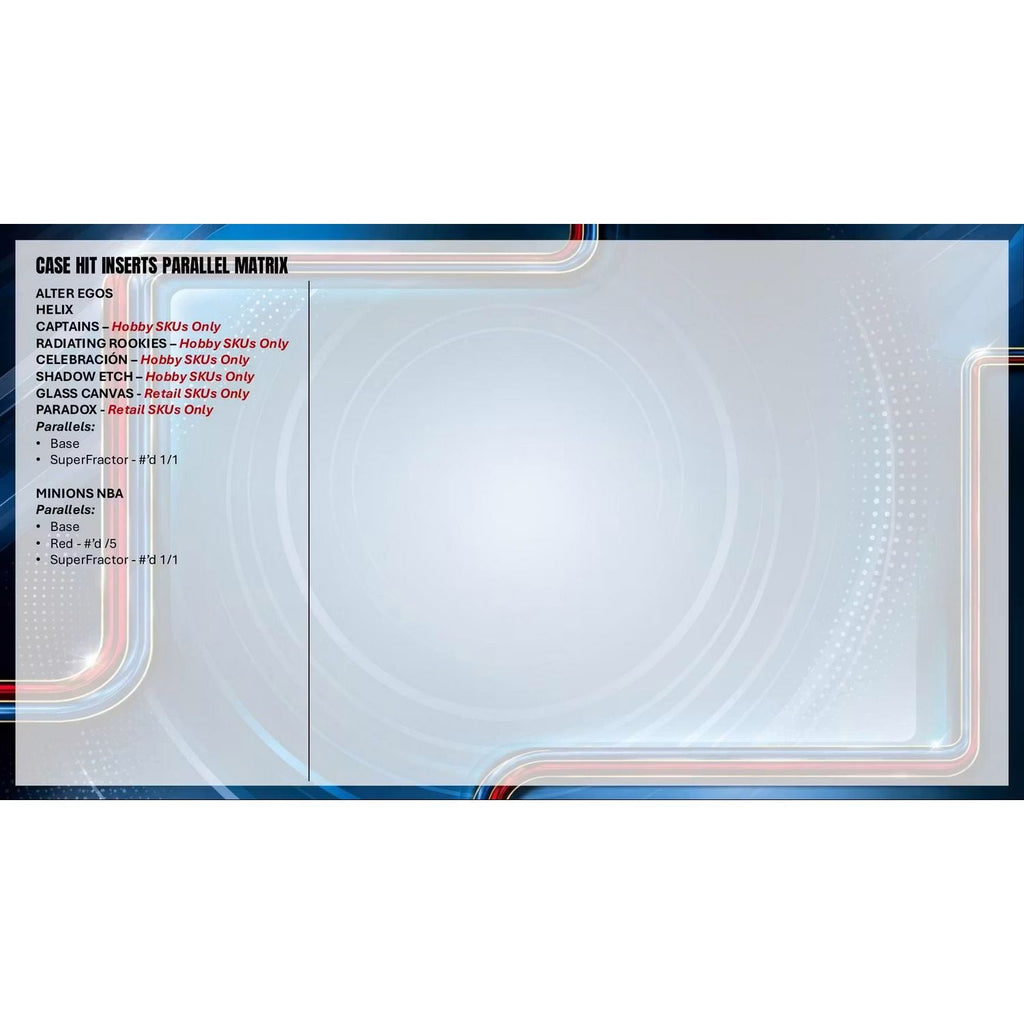 2025-26 Topps Chrome Update Series Basketball Mega Box