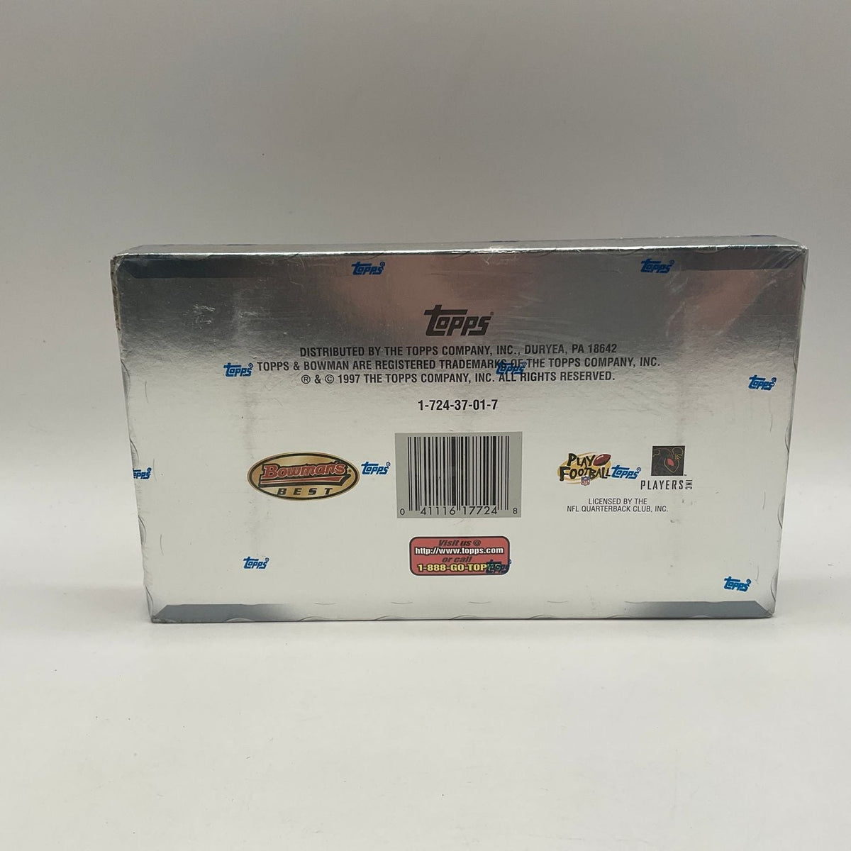1997 Bowman's Best Football Hobby Box