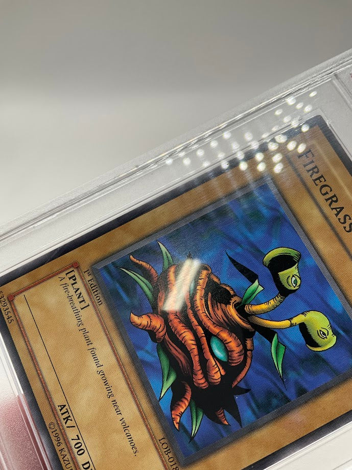 Firegrass Yu-Gi-Oh! LOB 1st Edition #018 PSA 10 #1