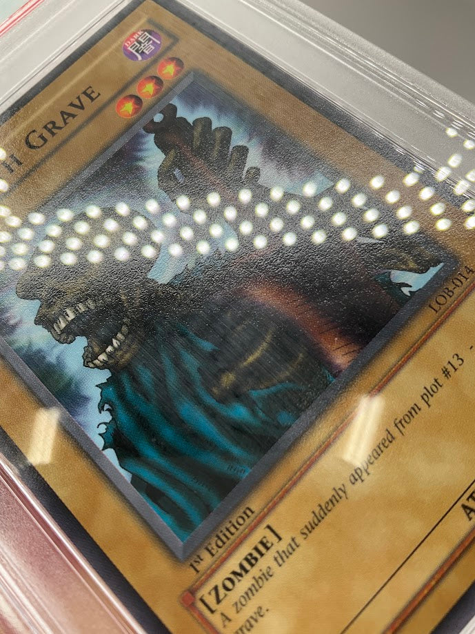 The 13th Grave Yu-Gi-Oh! LOB 1st Edition #014 PSA 10