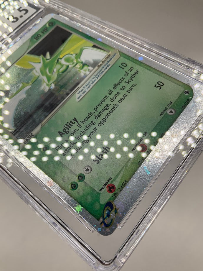 Scyther ex Pokemon EX Ruby & Sapphire Holo #102 CGC 8.5