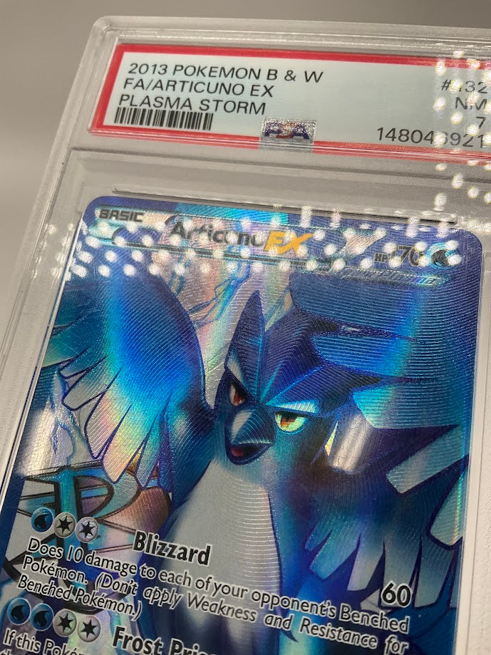Articuno ex Pokemon Plasma Storm Full Art #132 PSA 7
