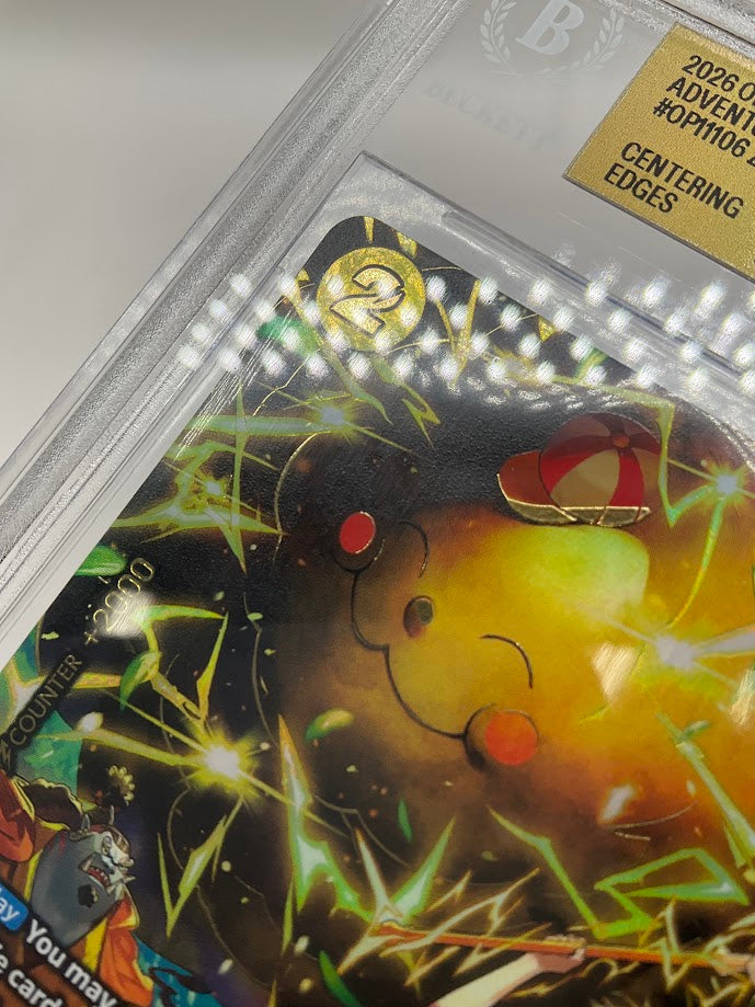 Zeus One Piece Card Game Adventures of Kami's Island #106 Becket 10 Pristine