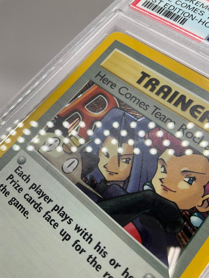 Here Comes Team Rocket! Pokemon Team Rocket Holo 1st Edition #15 PSA 9