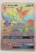 Scizor GX 175/168 Celestial Storm Rainbow Rare NM