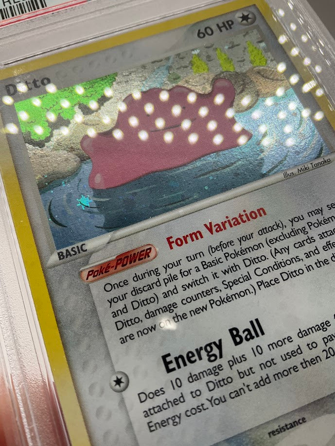Ditto Pokemon Fire Red & Leaf Green Holo #4 PSA 9