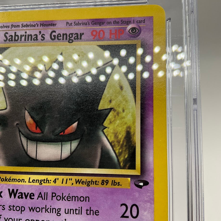 Sabrina's Gengar Pokemon Gym Challenge 1st Edition #29 CGC 7