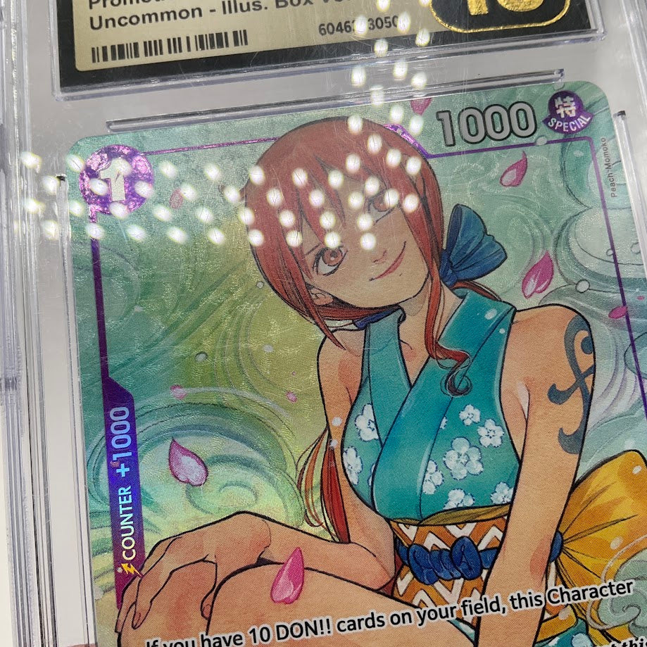 O-Nami One Piece Card Game Illustration Box Vol. 1 #062 CGC 10 Pristine