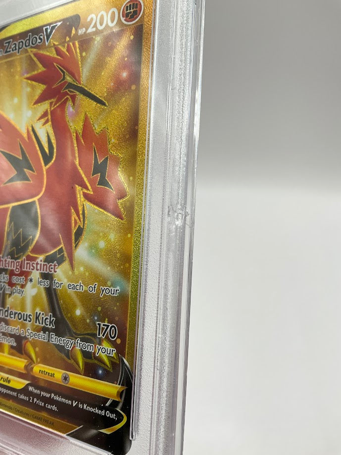 Galarian Zapdos V Pokemon Brilliant Stars Secret Full Art #182 PSA 10