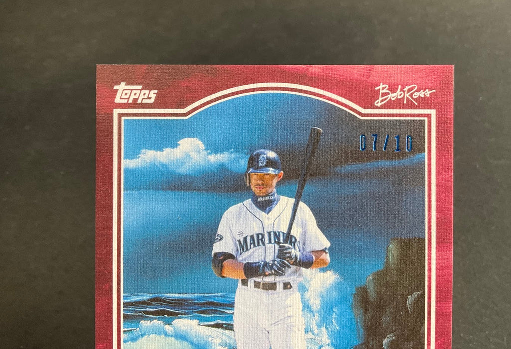 Ichiro Suzuki 2025 Topps x Bob Ross The Joys of Baseball 07/10 #69