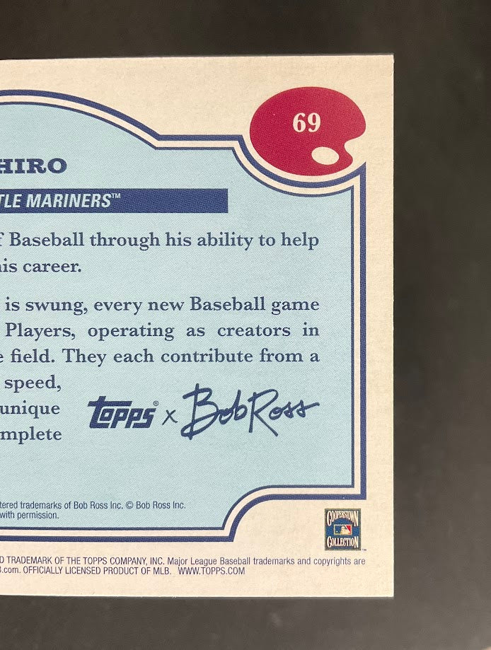 Ichiro Suzuki 2025 Topps x Bob Ross The Joys of Baseball 07/10 #69