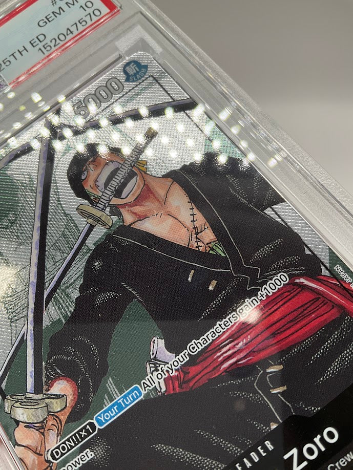 One Piece Card Game Premium Card Collection 25th Edition Sequential PSA 10 Set