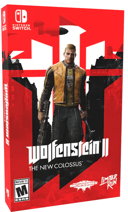 Wolfenstein II®: The New Colossus™ SteelBook Edition [Limited Run Games #305] - Nintendo Switch