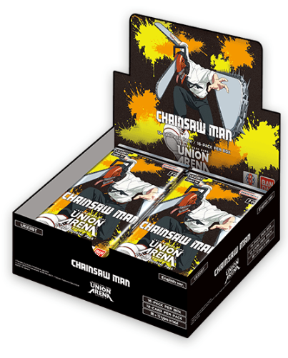 Union Arena Chainsaw Man UE22BT Booster Box (Limited 1 Per Customer)