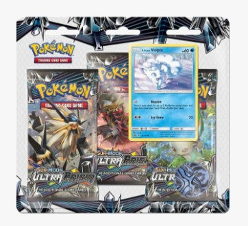 Pokemon: Ultra Prism 3 Pack Blister [Alolan Vulpix]