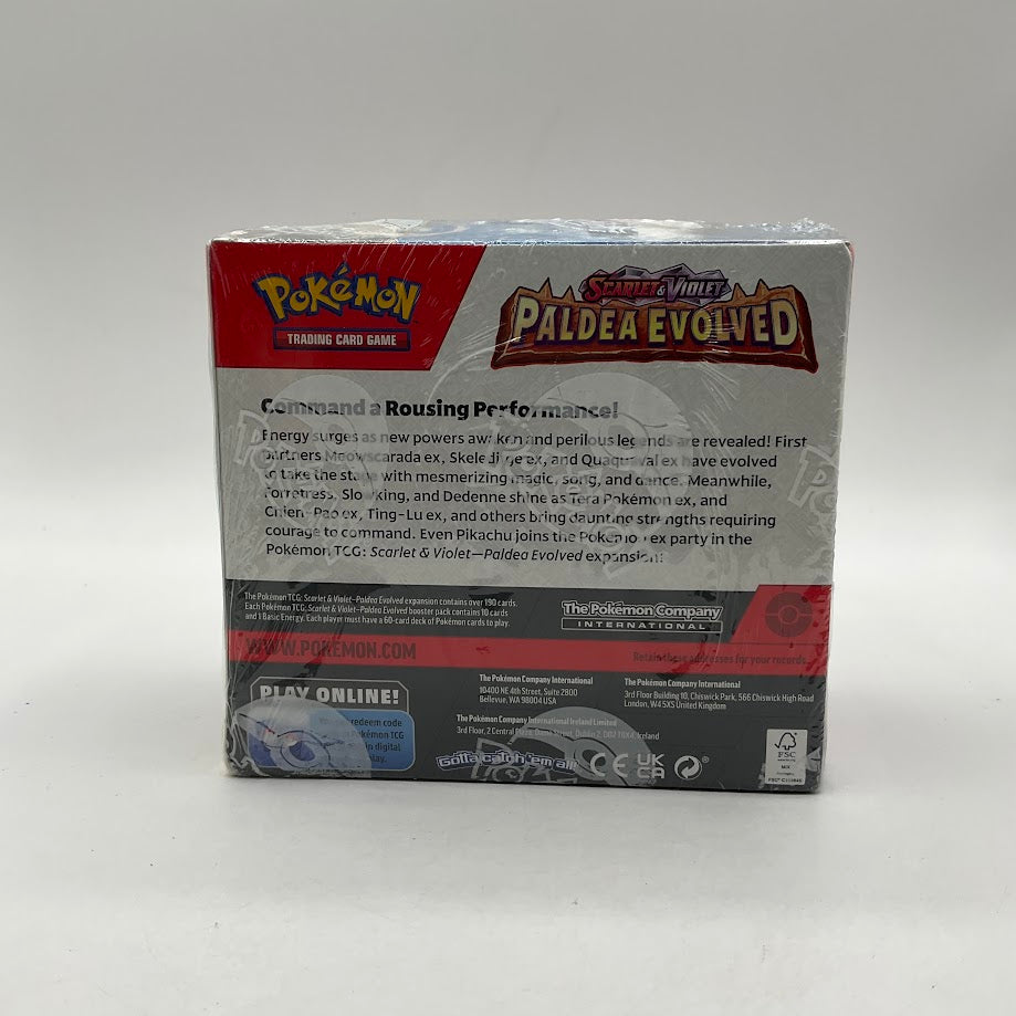 Pokemon: Scarlet & Violet Paldea Evolved Booster Box #1 *See Pictures for Condition*