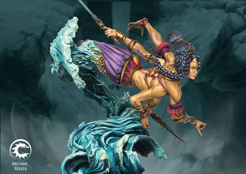 Conquest: Sorcerer Kings - Marid Apsara Artisan Series