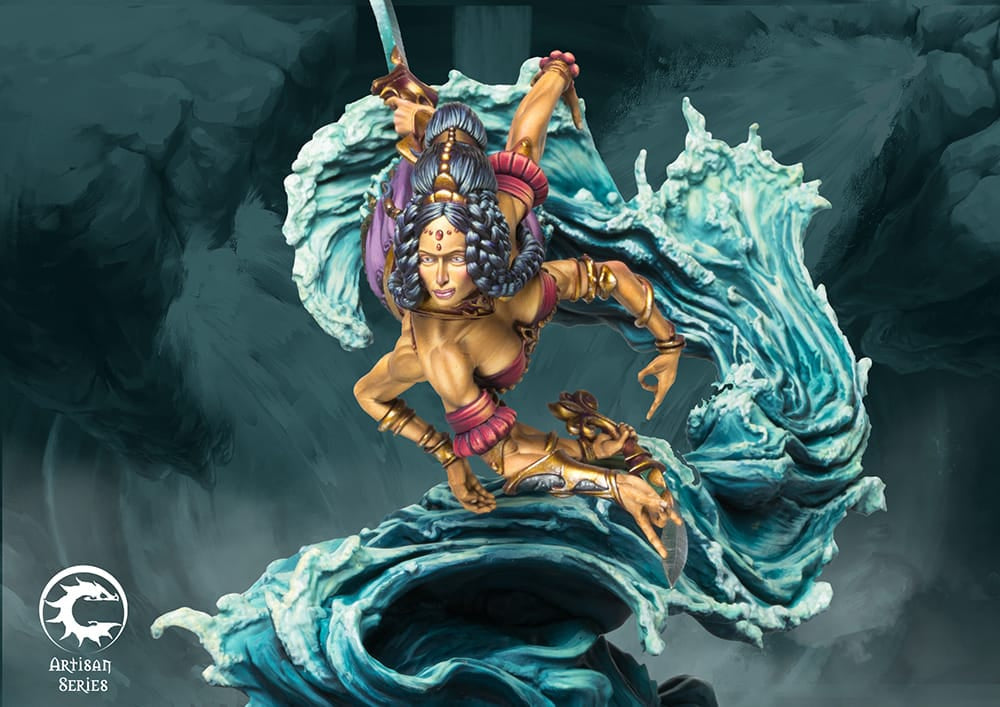 Conquest: Sorcerer Kings - Marid Apsara Artisan Series