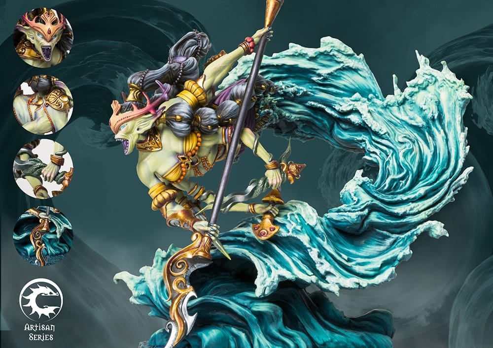 Conquest: Sorcerer Kings - Marid Shaytan Artisan Series