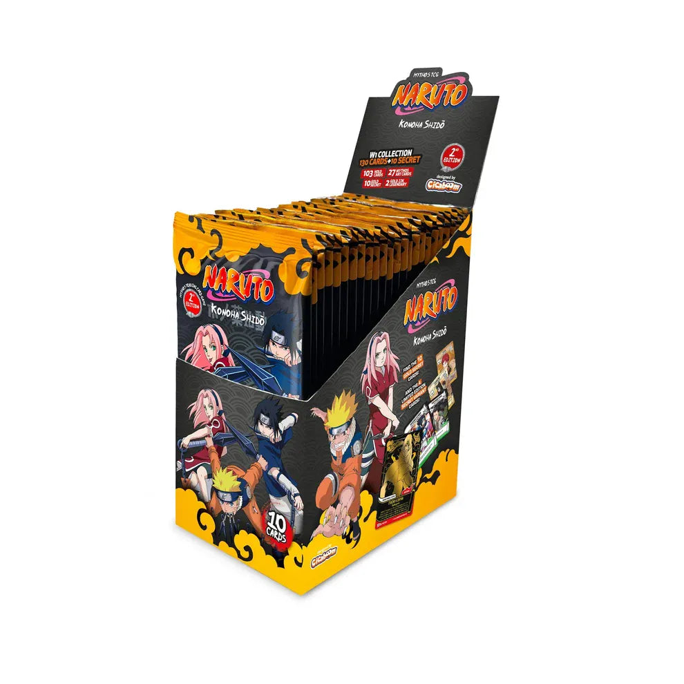 Naruto Mythos TCG: Set 1 - Konoha Shido: 2nd Edition Booster Box (Pre-Order)