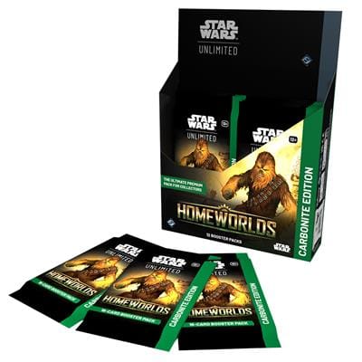 Star Wars: Unlimited - Homeworlds: Carbonite Booster Box (Pre-Order)