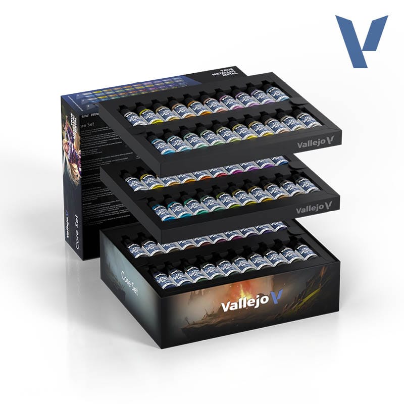 Vallejo: True Metallic Metal - Core Set (Pre-Order)