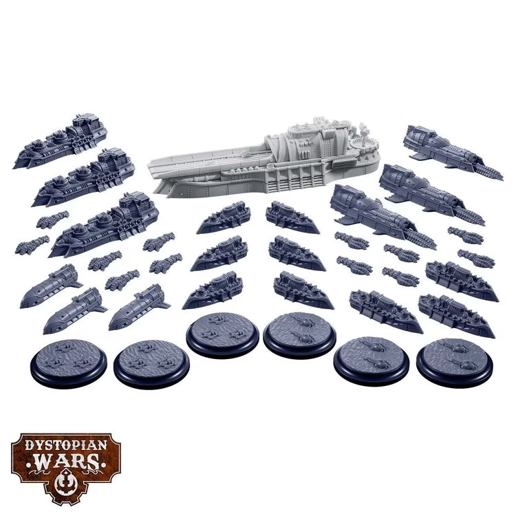 Dystopian Wars: Hachiman Battlefleet Set