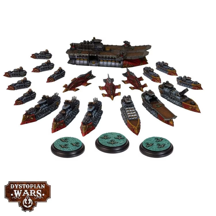 Dystopian Wars: Victory Battlefleet Set