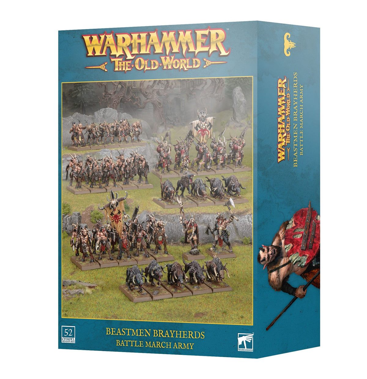 Warhammer: The Old World: Beastmen Brayherds - Battle March Army (Pre-Order)