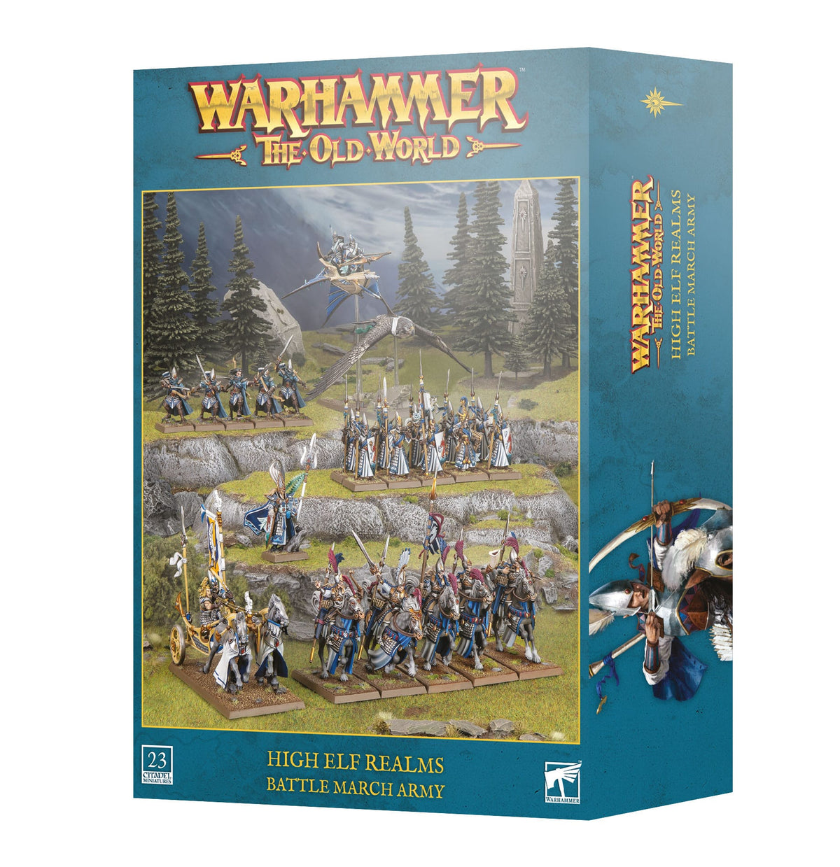 Warhammer: The Old World: High Elf Realms - Battle March Army (Pre-Order)