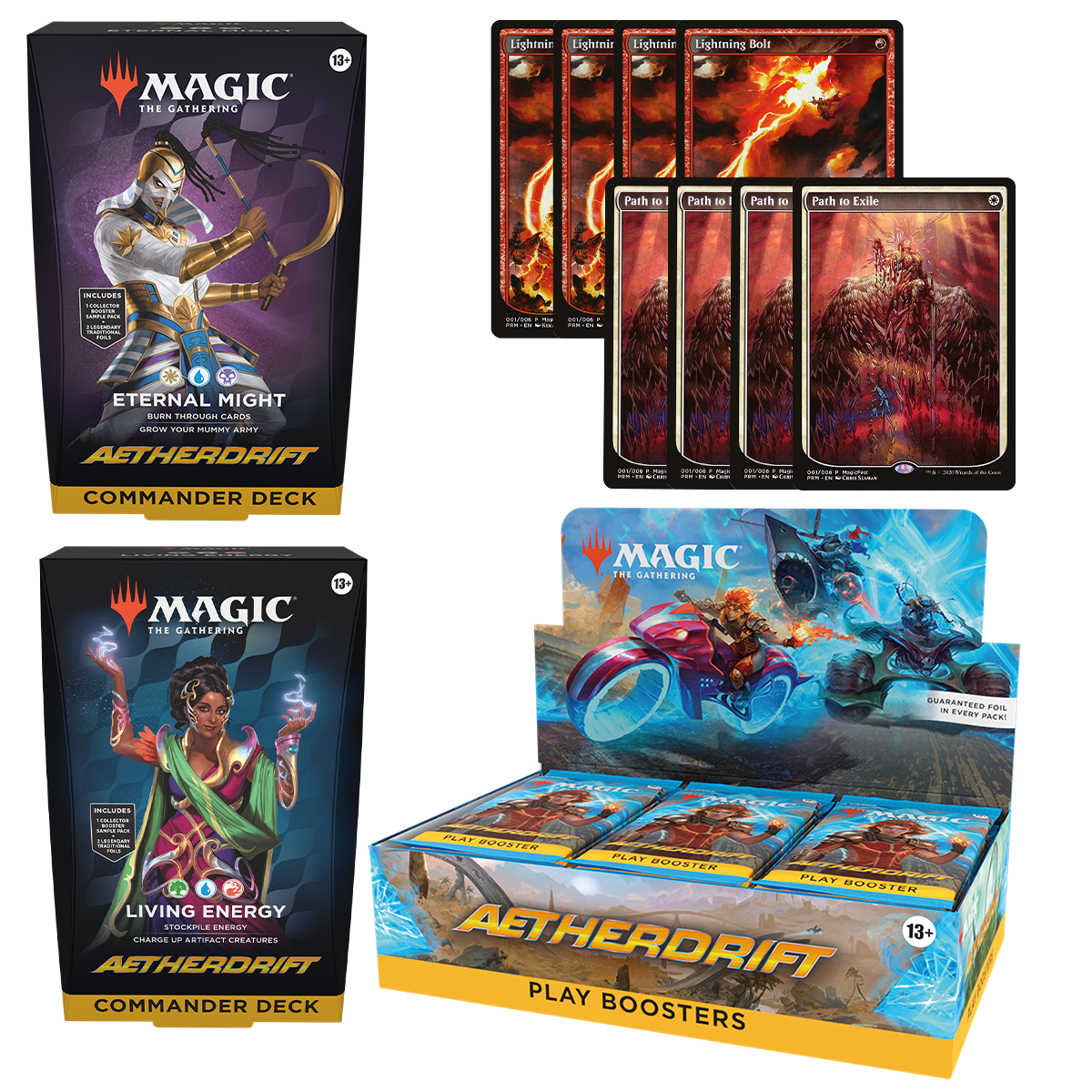 Aetherdrift Play + Commander Set