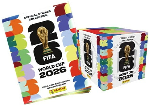 2026 Panini FIFA World Cup Soccer Sticker Box  & Album Bundle