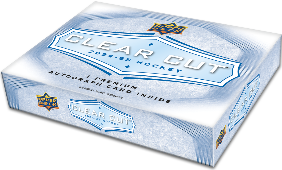 2024-25 Upper Deck Clear Cut Hockey Hobby Box (Canada Only)