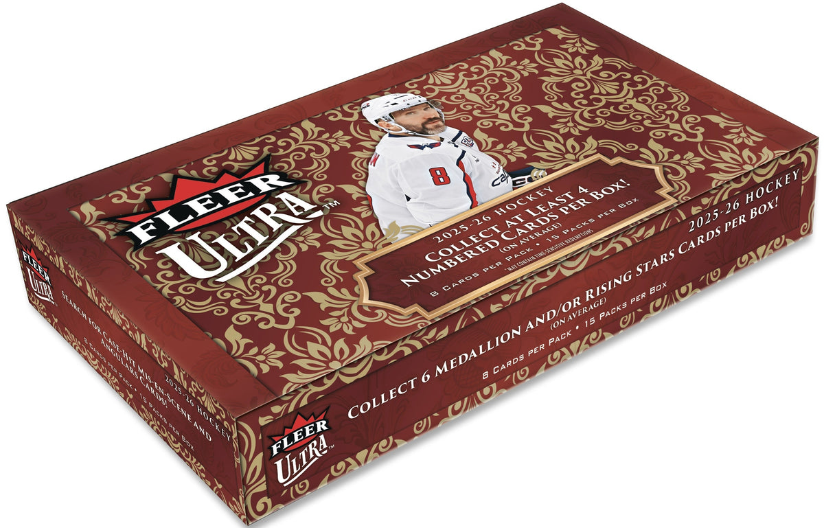 2025-26 Upper Deck Fleer Ultra Hockey Hobby Box (Canada Only)
