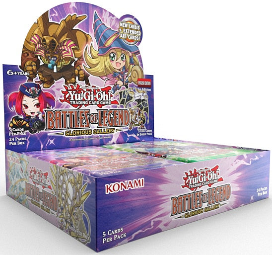 Yu-Gi-Oh! Battles of Legend: Glorious Gallery 1st Edition Booster Box